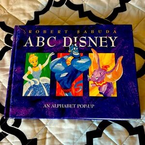Robert Sabuda ABC Disney An Alaphabet Pop-Up Book